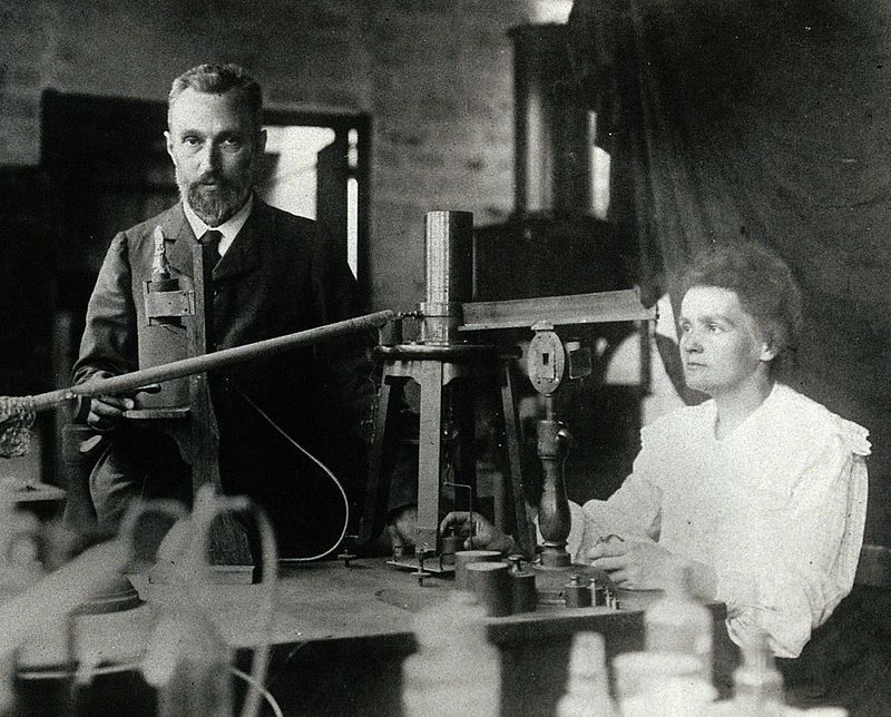 Foto: Pierre y Marie Curie